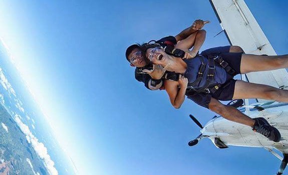 Pacific Skydiving Tandem Exit